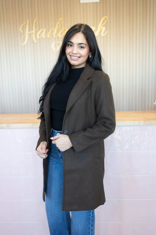 Azary Chocolate Coat