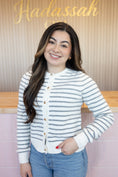 Load image into Gallery viewer, Elani Strip Cardigan