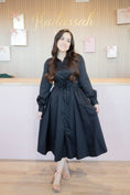 Load image into Gallery viewer, Cathy Black Dress