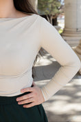 Load image into Gallery viewer, Adeline Light Khaki Top