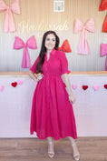 Load image into Gallery viewer, Mabel Pink Gingham Dress