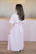 Load image into Gallery viewer, darling wildflower pink midi dress