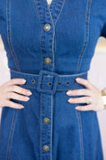 Load image into Gallery viewer, BELLE DENIM DRESS