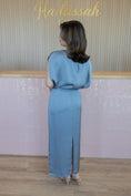Load image into Gallery viewer, AMELLIA LONG BLUE DRESS