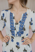 Load image into Gallery viewer, HYDRANGEA BLUE CHARM DRESS
