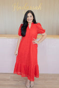 Load image into Gallery viewer, costal muse red dress