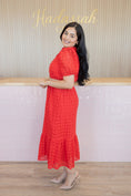 Load image into Gallery viewer, costal muse red dress