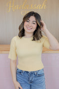 Load image into Gallery viewer, AMELIE BUTTERYELLOW TOP