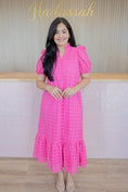 Load image into Gallery viewer, COSTAL MUSE FUCHSIA DRESS