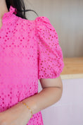 Load image into Gallery viewer, COSTAL MUSE FUCHSIA DRESS