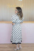 Load image into Gallery viewer, DOTTY DARLING BLACK DRESS