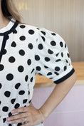 Load image into Gallery viewer, DOTTY DARLING BLACK DRESS