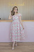 Load image into Gallery viewer, ROSE FLORAL DRESS