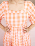 Load image into Gallery viewer, DINORA GINGHAM DRESS