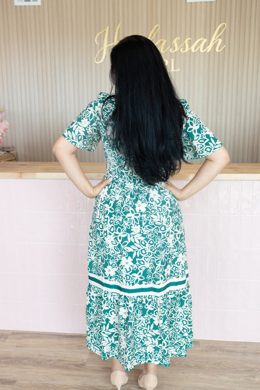 Bianca Green Dress