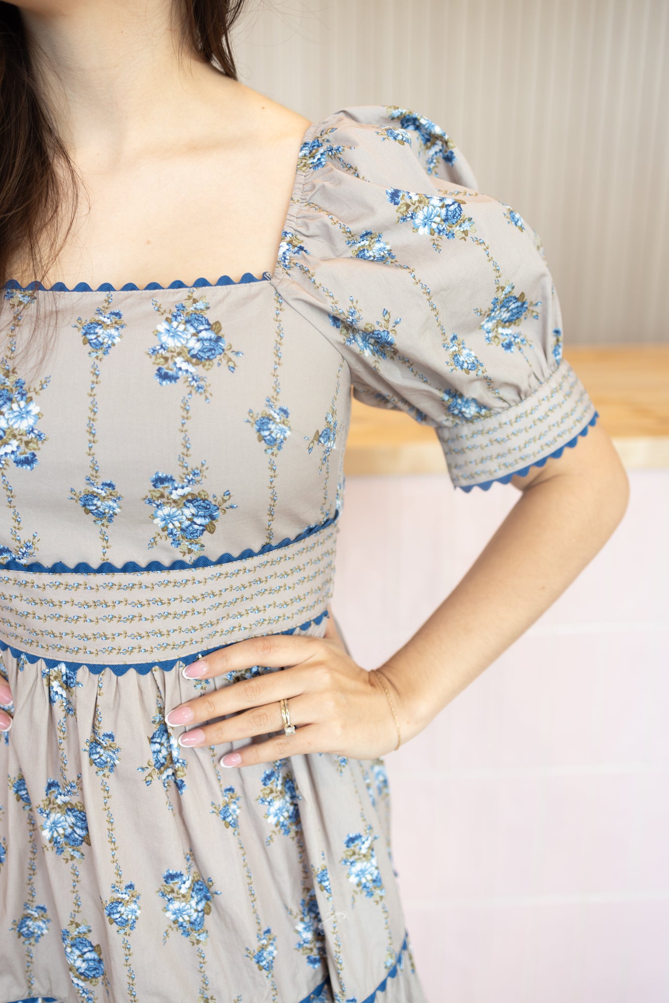 Jessenia Blue Dress