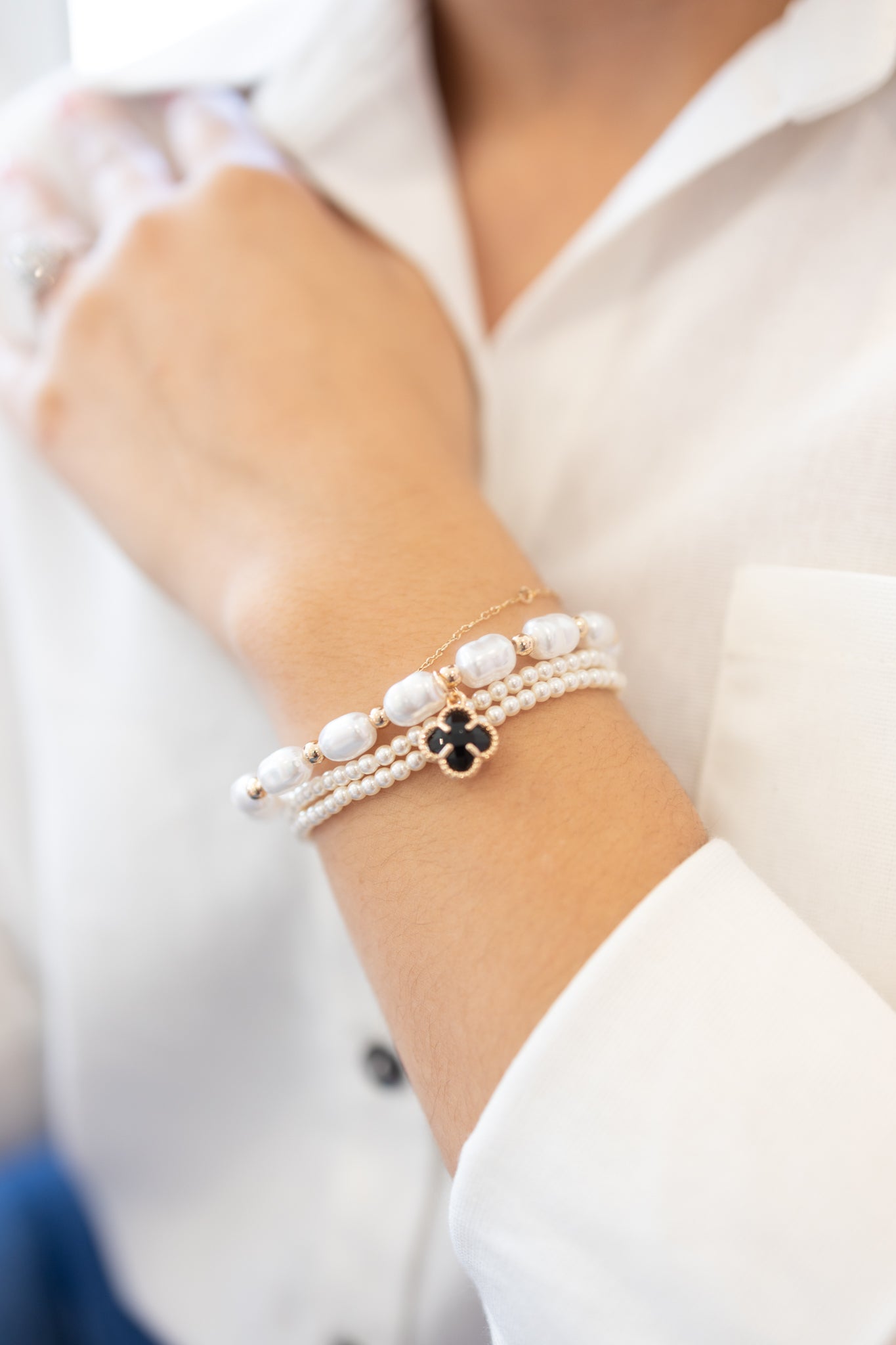 Linda Pearl Bracelet