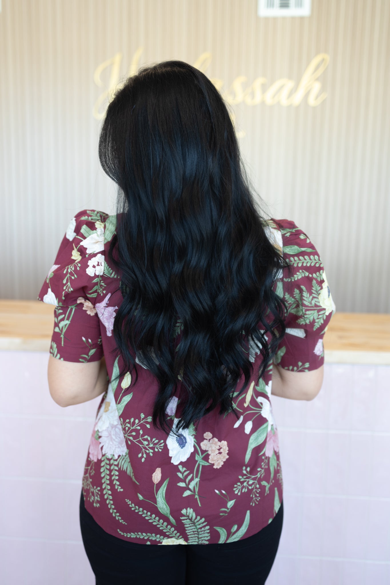 Joy Burgundy Blouse