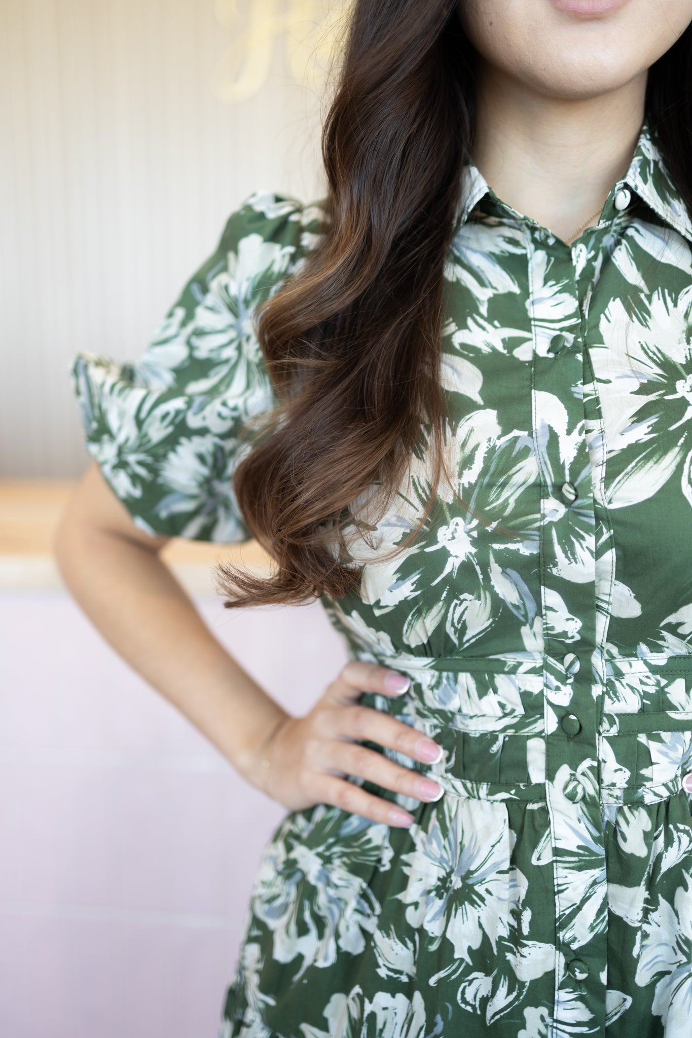 Gio Green Dress