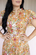 Load image into Gallery viewer, Emma Orange Maxi Dress
