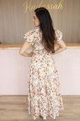 Load image into Gallery viewer, Emma Cream Maxi Dress