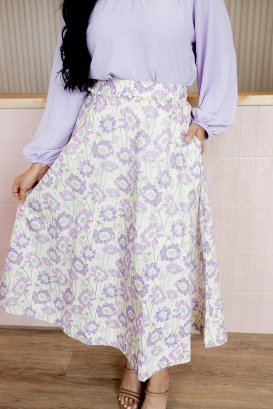 Ashley Lilac Skirt