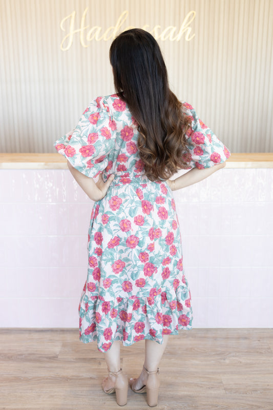 Elise Floral Dress