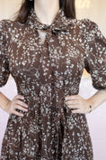 Load image into Gallery viewer, Arelly Brown Floral Dress