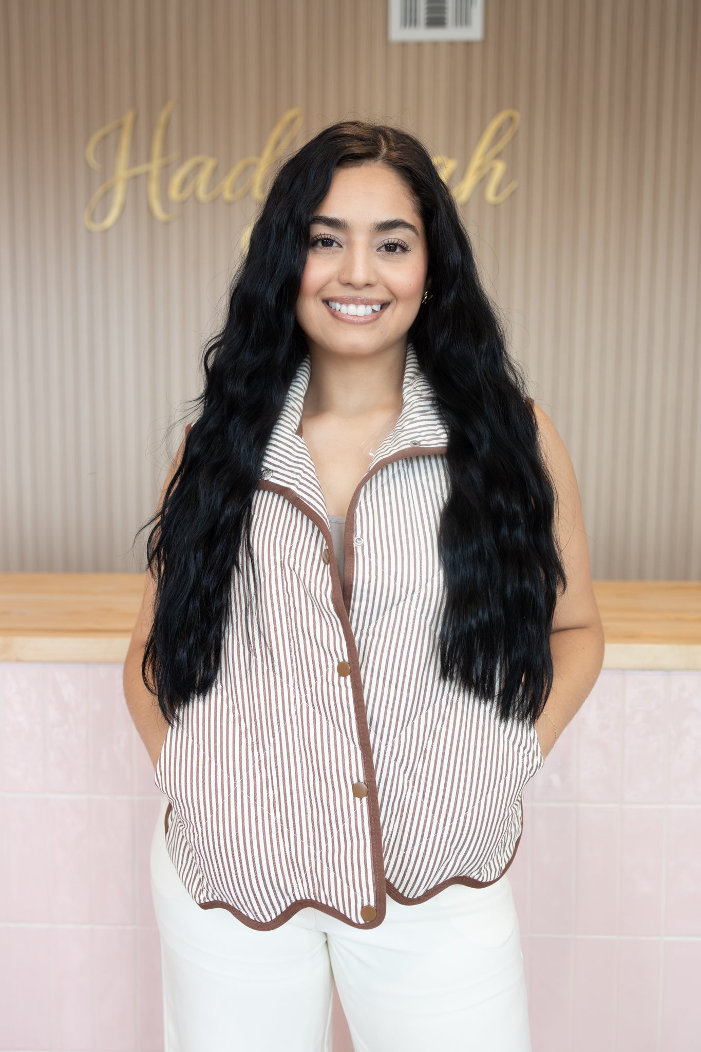 Karina Strip Vest