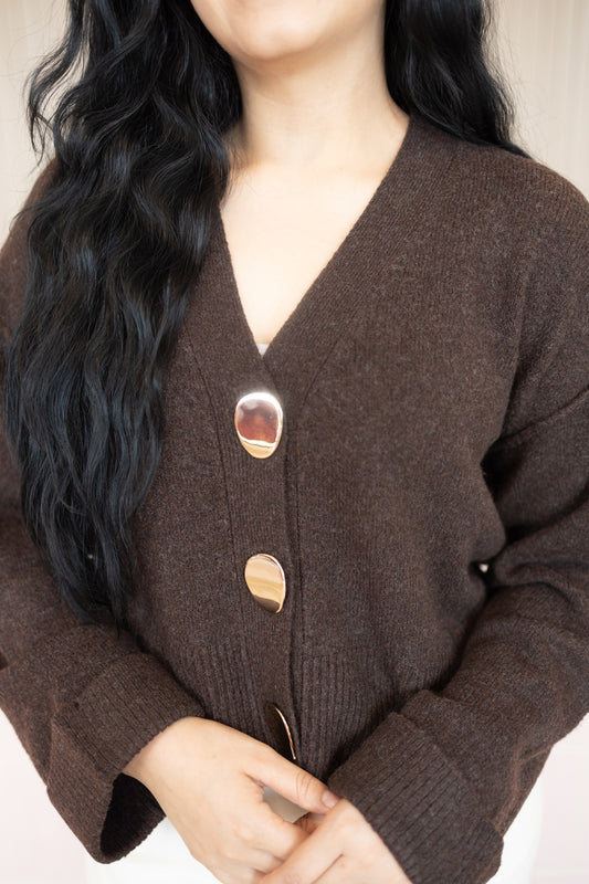 Daliza Brown cardigan
