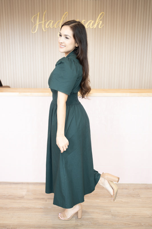 Lilia Sea Green Dress