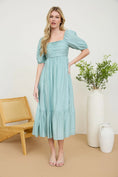 Load image into Gallery viewer, Norah Mint Midi Dress