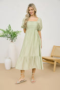 Load image into Gallery viewer, Norah Kiwi Midi Dress