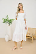 Load image into Gallery viewer, Norah Off-White Midi Dress