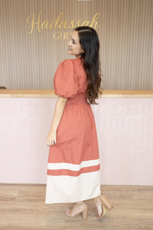 Kami Rust Dress