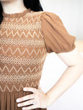 Load image into Gallery viewer, Toffee Brown Midi Dress