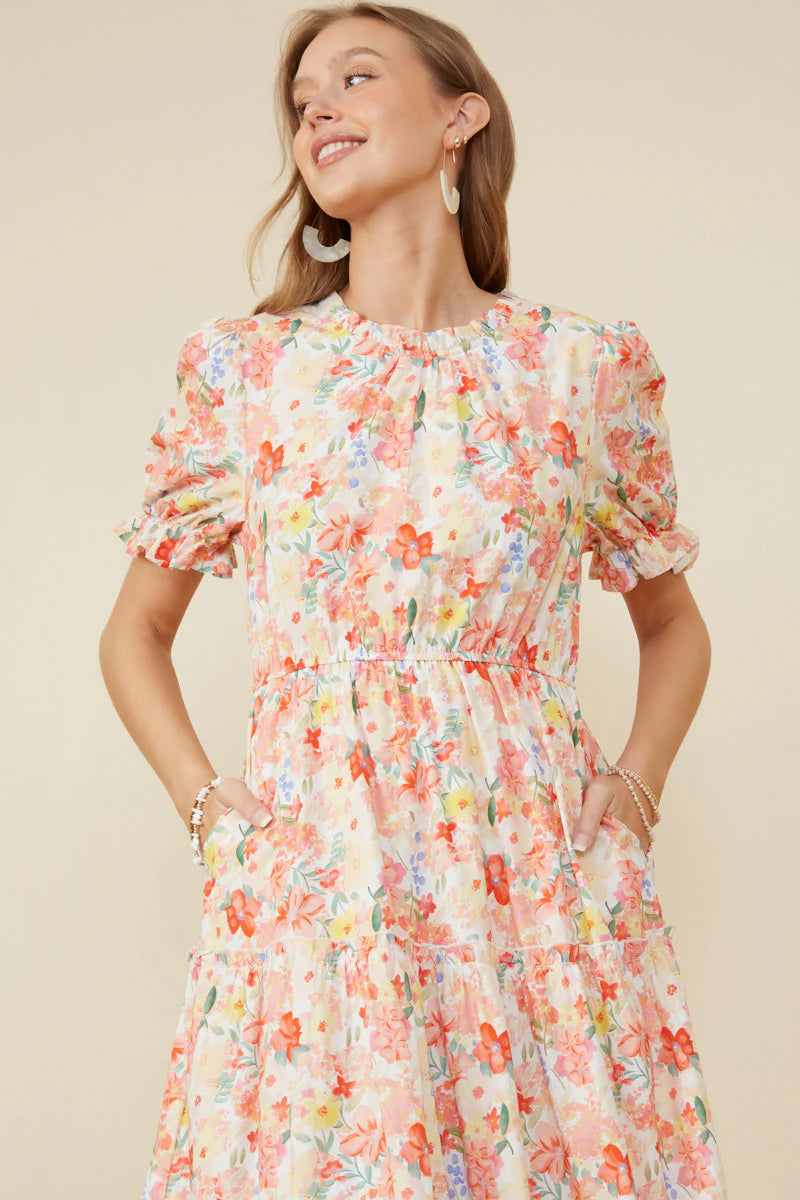 Ditsy Floral Maxi Dress