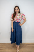 Load image into Gallery viewer, Valerie Denim Midi Skirt