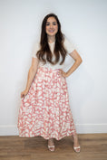 Load image into Gallery viewer, Elle Pink Midi Skirt