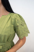 Load image into Gallery viewer, Angelle Green Midi Dress