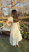 Load image into Gallery viewer, Florance Green Midi Dress