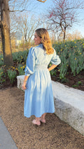 Load image into Gallery viewer, Berry Lt.Denim midi dress