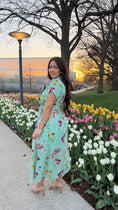 Load image into Gallery viewer, Spring Bloom Green Dress