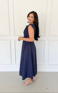 Load image into Gallery viewer, TIMELESS NAVY DRESS