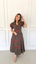 Load image into Gallery viewer, MAGNOLIA BROWN DRESS