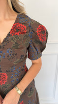 Load image into Gallery viewer, MAGNOLIA BROWN DRESS