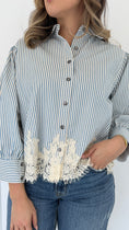 Load image into Gallery viewer, JANETTE BLUE TOP