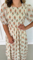 Load image into Gallery viewer, DINORA CREAM DRESS