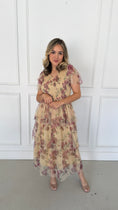 Load image into Gallery viewer, ARIEL CREAM-MULTI DRESS