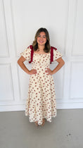 Load image into Gallery viewer, DARCY MULTI-RED DRESS